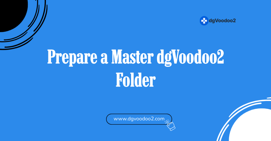 old games - Prepare a Master dgVoodoo2 Folder